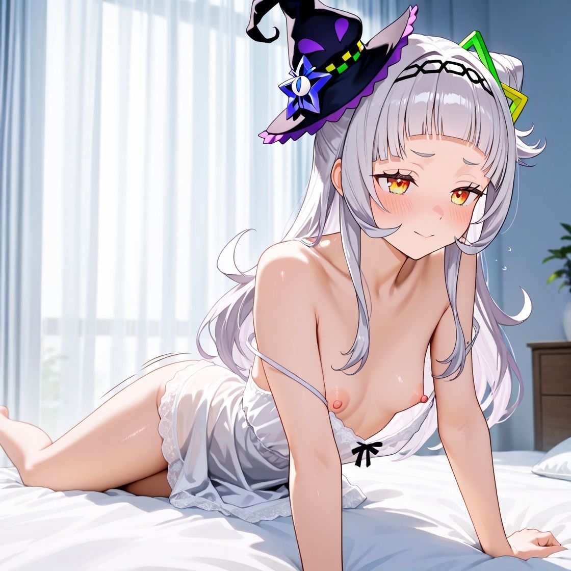 ホ〇ライブ イチャイチャ同棲 紫〇シオン - サンプル画像 1