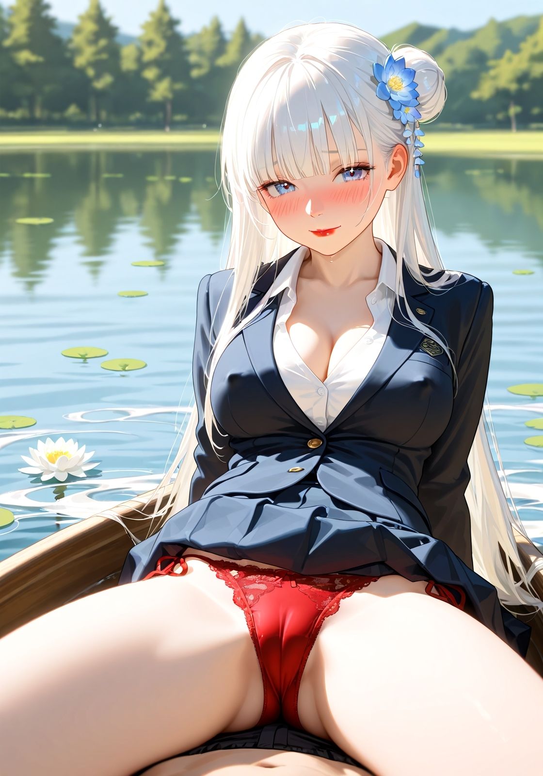 ボートでデート 〜たまにはのんびりしようか〜 - サンプル画像 8