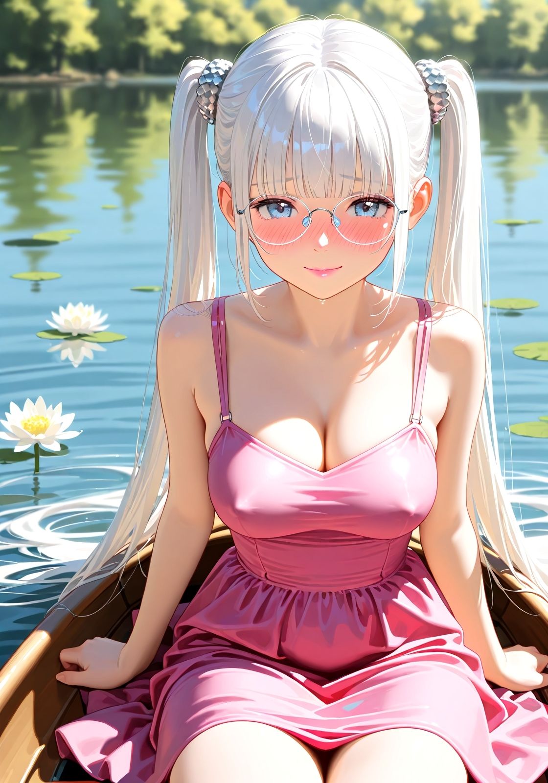 ボートでデート 〜たまにはのんびりしようか〜 - サンプル画像 9