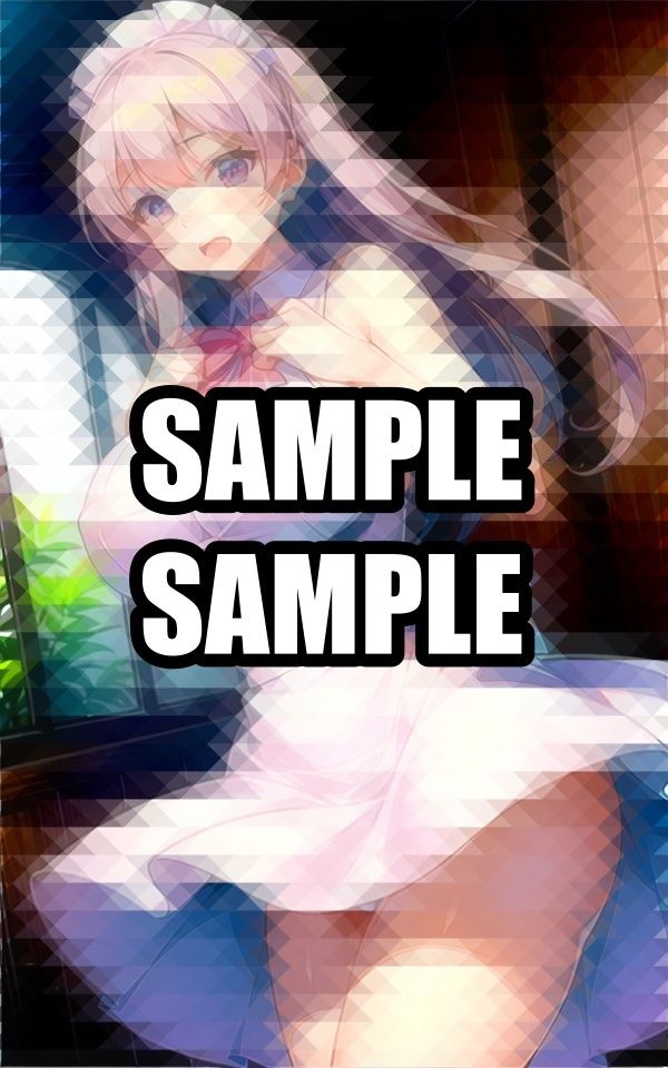 常連になりたいカフェのウェイトレス美女イラスト集 - サンプル画像 1