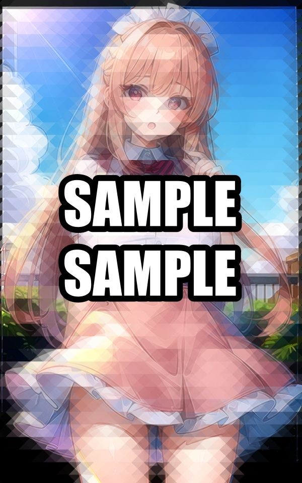 常連になりたいカフェのウェイトレス美女イラスト集 - サンプル画像 2