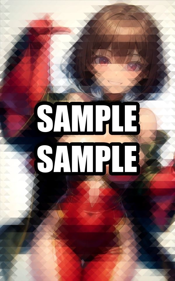 日焼けした健康的なチャイナ服美女イラスト集 - サンプル画像 1
