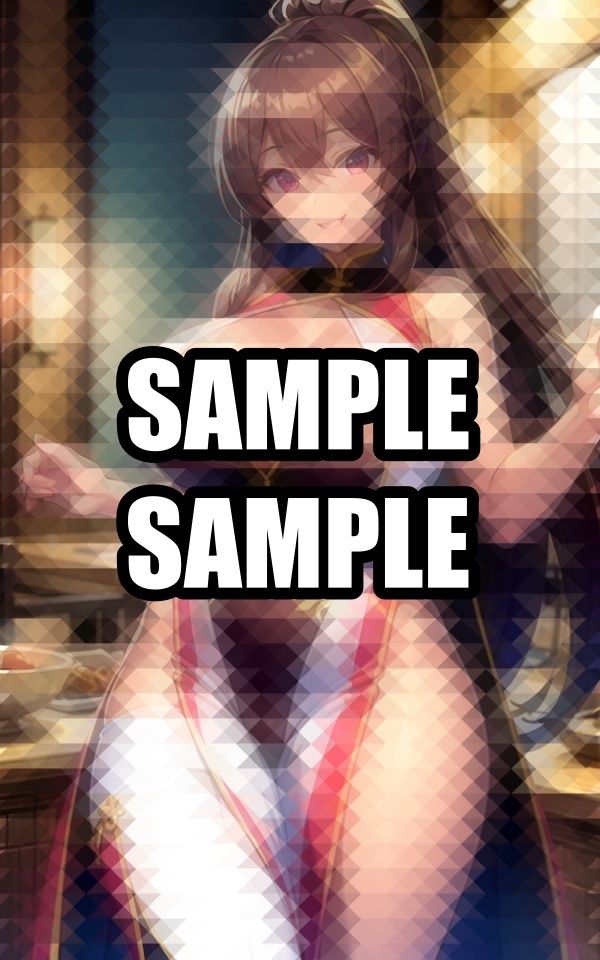 日焼けした健康的なチャイナ服美女イラスト集 - サンプル画像 7
