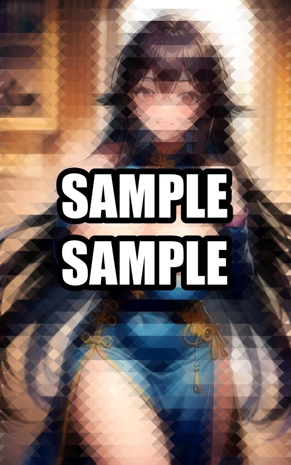 日焼けした健康的なチャイナ服美女イラスト集 - サンプル画像 8