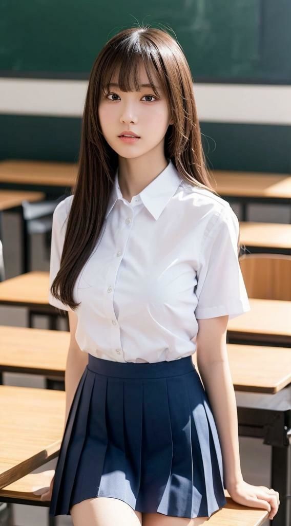 制服コスプレ美女【Japan AI Diva vol.18】 - サンプル画像 3