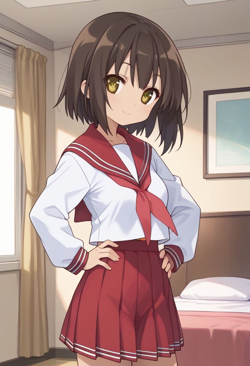 ら◯☆すた 日◯部みさお エロCG集 - サンプル画像 1