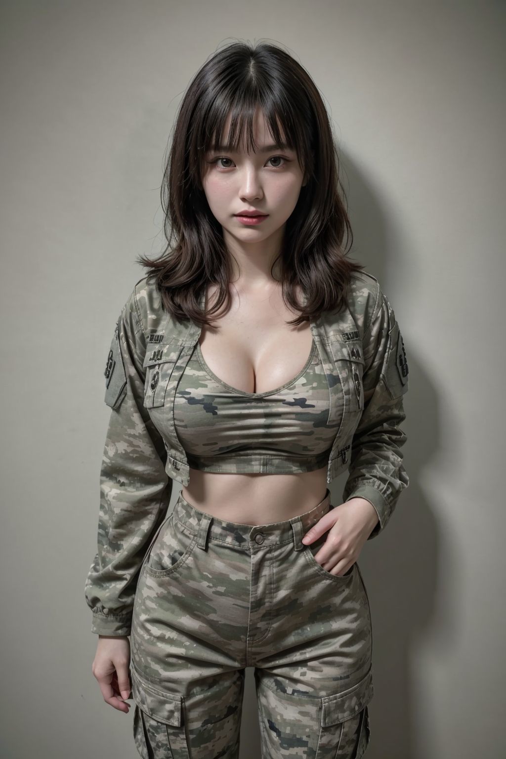 えっちな迷彩服 - サンプル画像 4