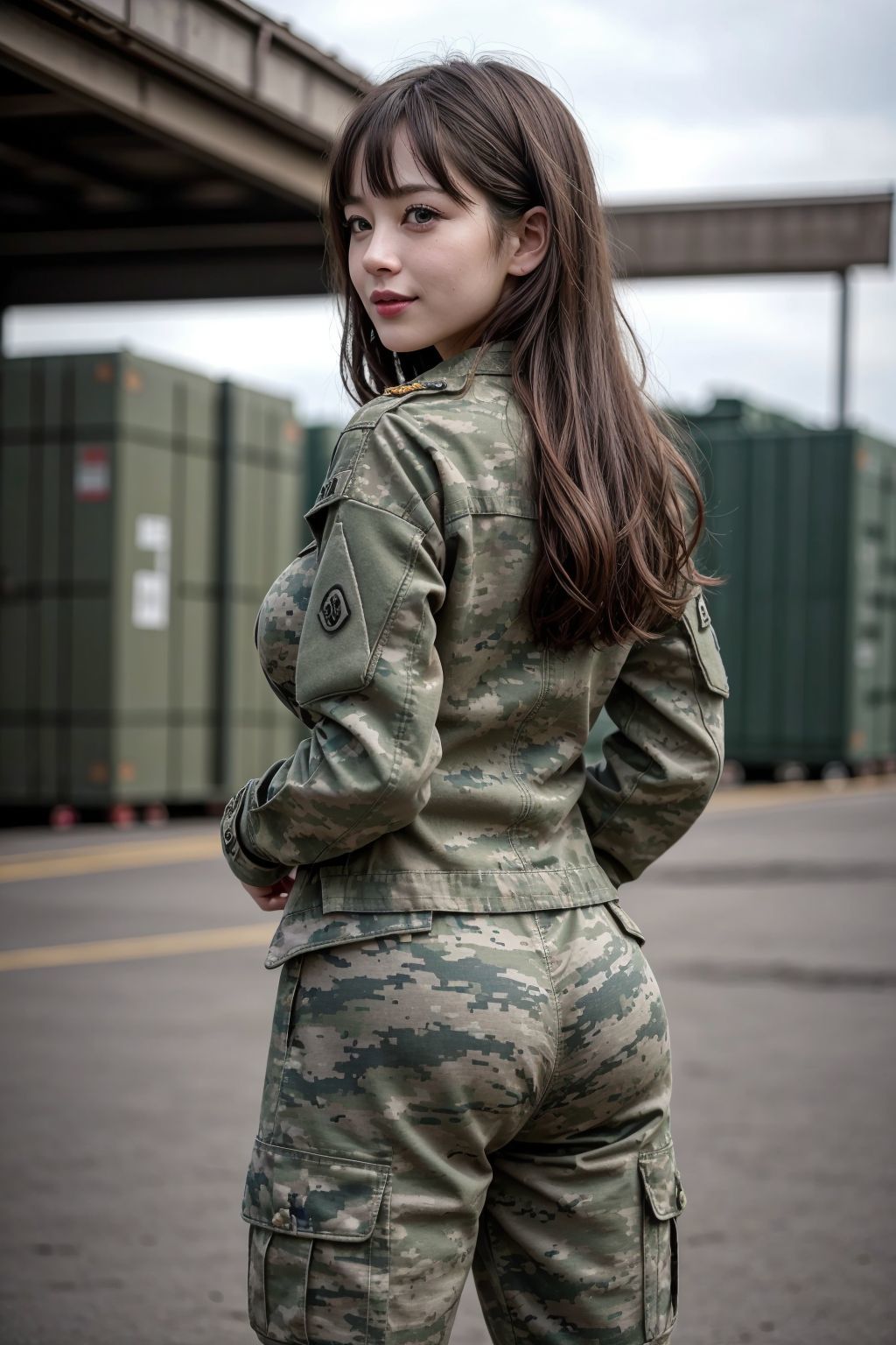 えっちな迷彩服 - サンプル画像 10
