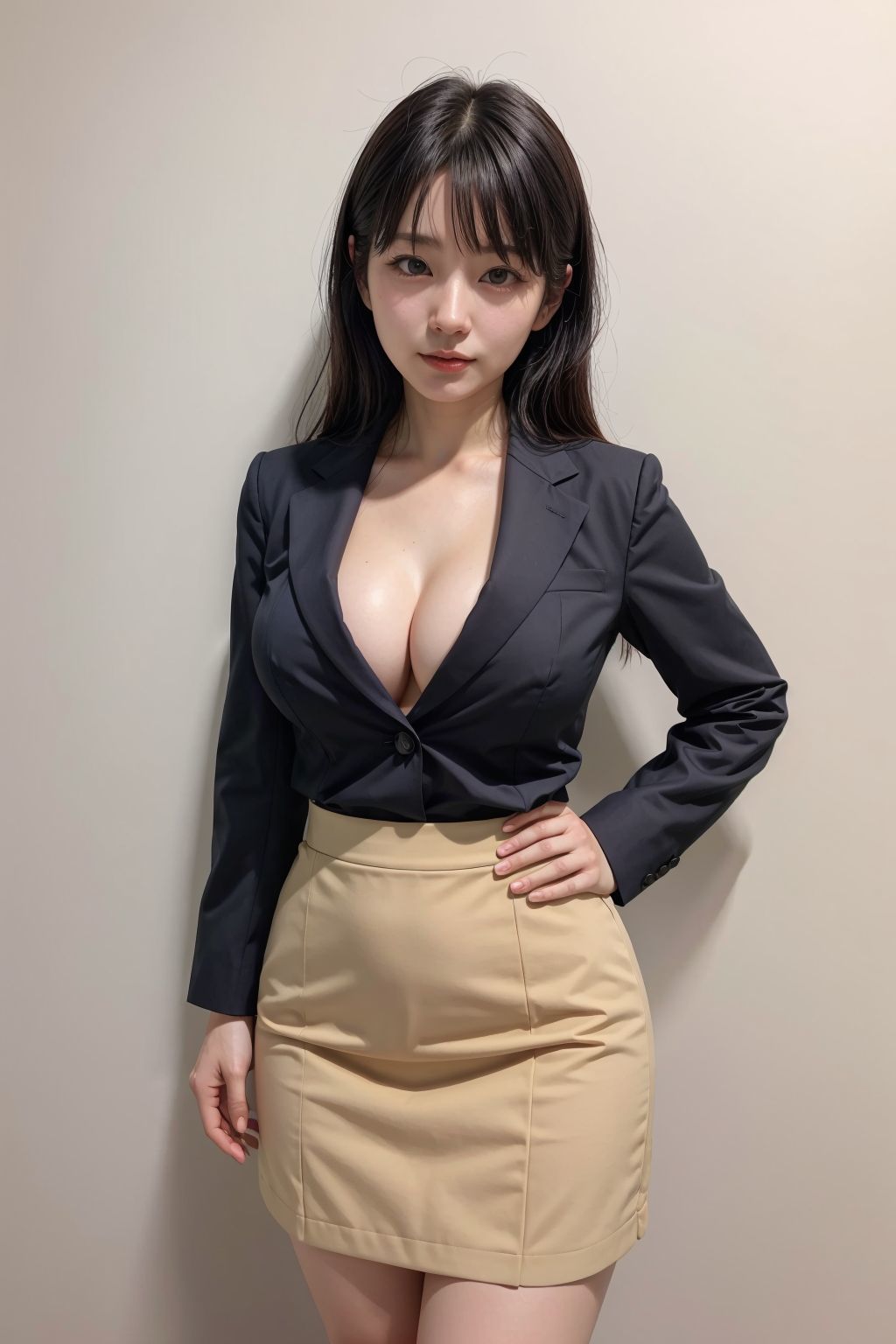 リクルートスーツを着た新入社員3 - サンプル画像 6