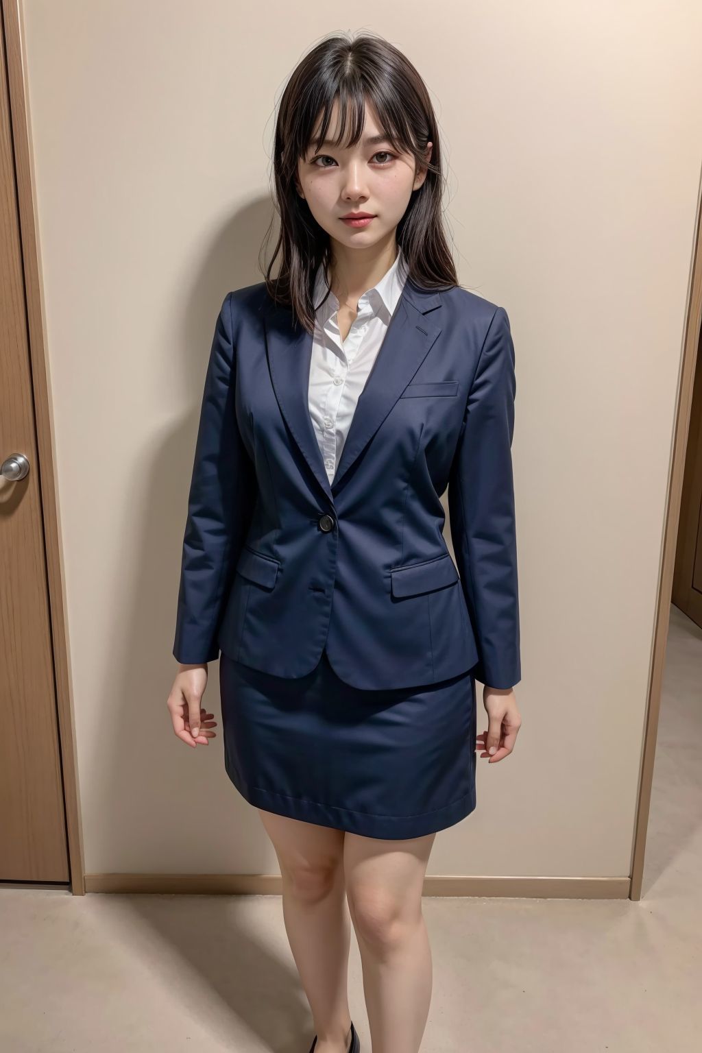 リクルートスーツを着た新入社員3 - サンプル画像 9