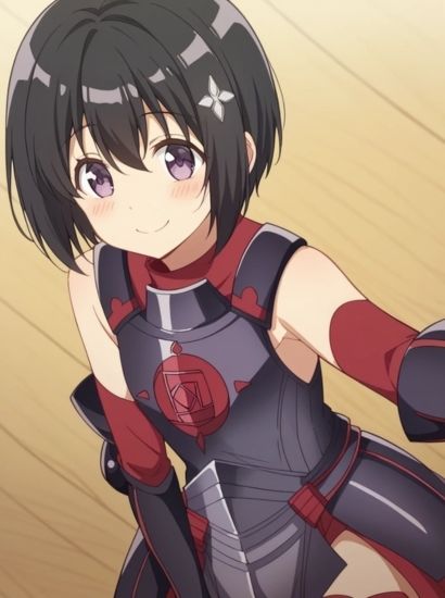 痛いのは嫌なので防御力に極振りしたいと思います。のメイプルから送られてきた自撮り写真 - サンプル画像 1