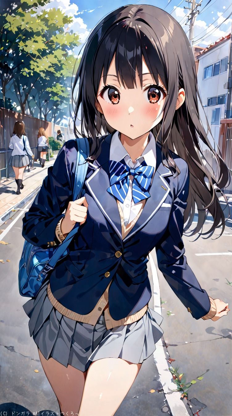 AIイラストCG集48  軽音部  秋〇澪 - サンプル画像 2