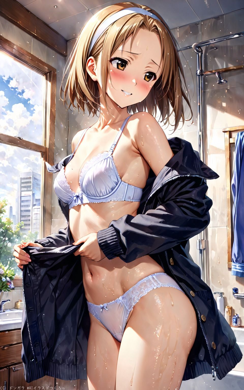 AIイラストCG集49  軽音部  田井〇律 - サンプル画像 6