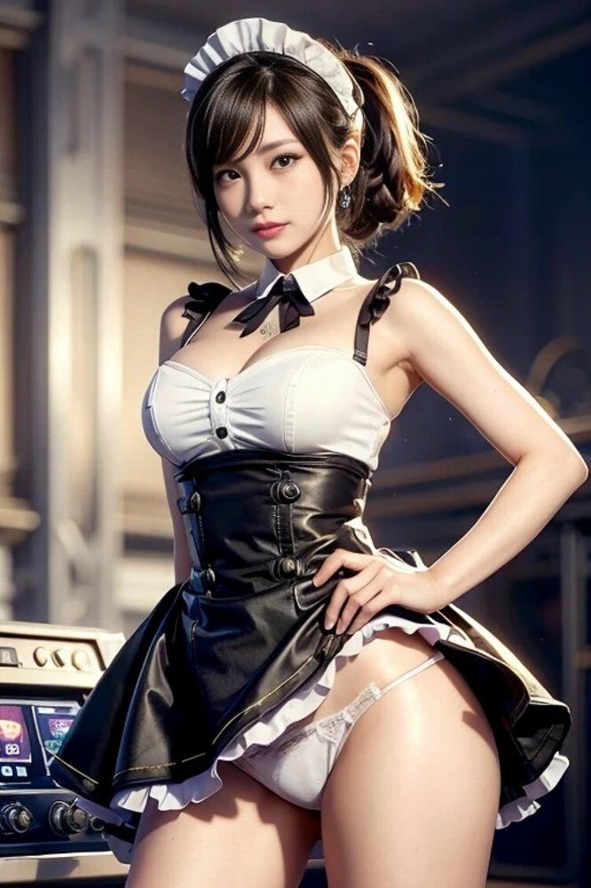 メイドデートサービスカラオケボックスパンチラ画像集 - サンプル画像 3