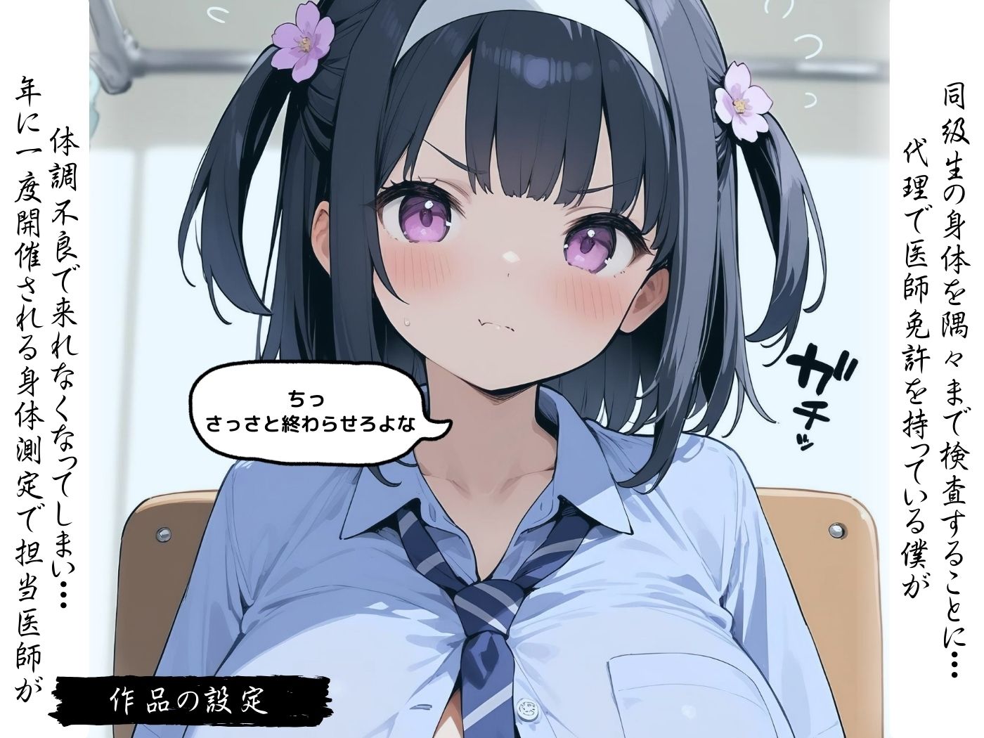 身体測定〜同級生の身体を隅々まで〜2 - サンプル画像 1