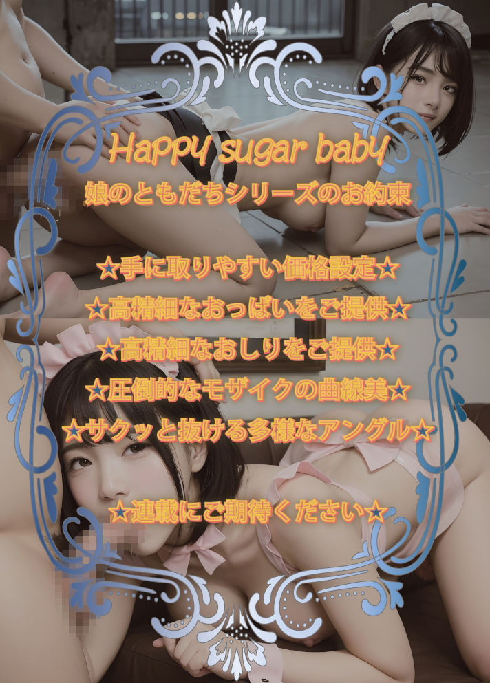 Happy sugar baby 娘のともだちが仕事のじゃまをしてきます - サンプル画像 1