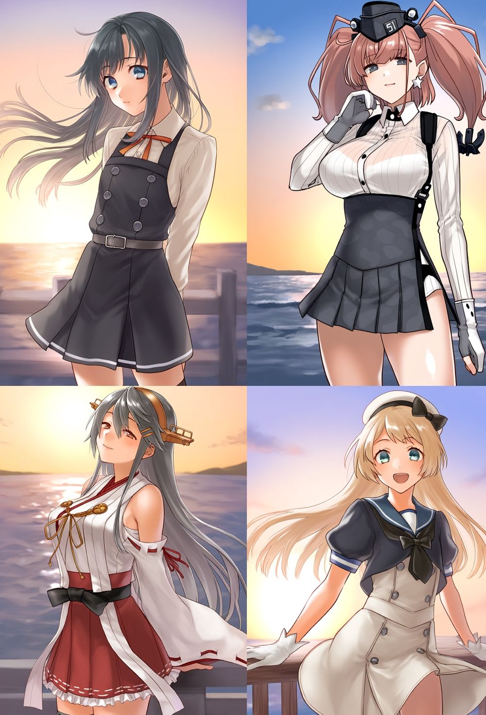 艦少女達ノ末ロ惨 - サンプル画像 1