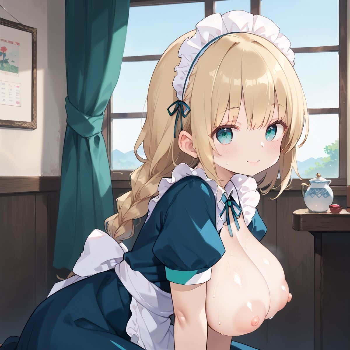サブスク巨乳メイドでQOL爆上がりしましたpart.1 - サンプル画像 1
