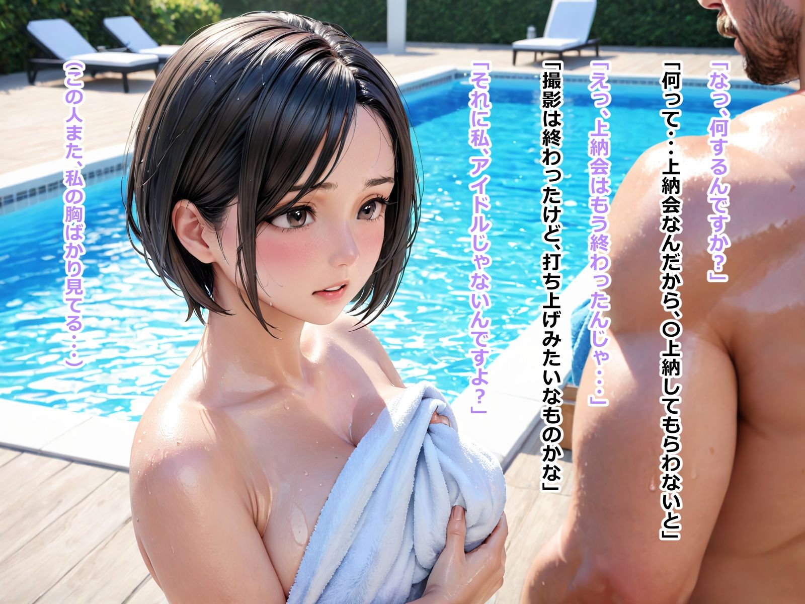 実況！〇上納会 〜アイドル達は上納される〜リポーターも？ - サンプル画像 8