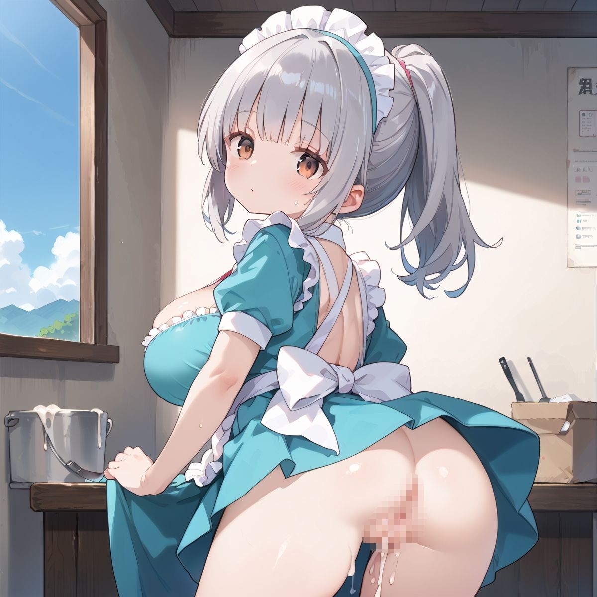サブスク巨乳メイドでQOL爆上がりしましたpart.3 - サンプル画像 3