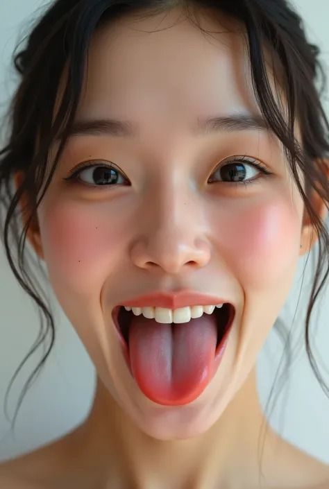 黒髪美人のアヘ顔集 - サンプル画像 4
