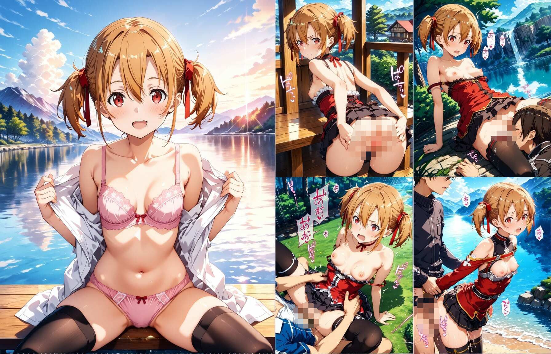 SWORD ART ONLINE 〜強●NTRヒロインズ〜 - サンプル画像 3