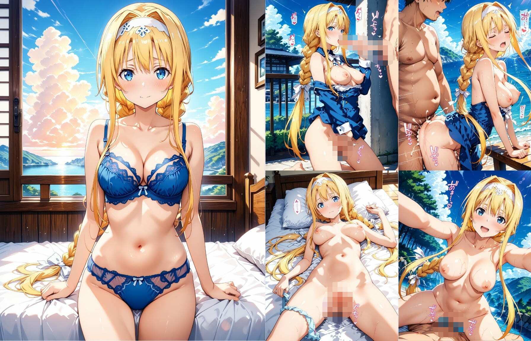 SWORD ART ONLINE 〜強●NTRヒロインズ〜 - サンプル画像 7