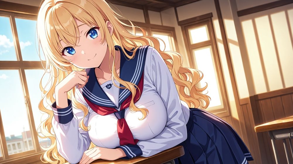 爆乳金髪と黒髪エースが新任コーチと秘密の個人レッスン！二人の競泳選手の淫らな放課後【4K】【FANZA専売】 - サンプル画像 2