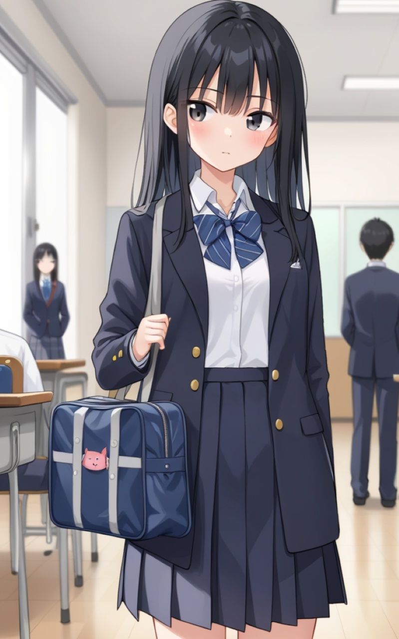 挑発がすぎる淫乱女子校生、ムラムラの果てに理性崩壊 - サンプル画像 1