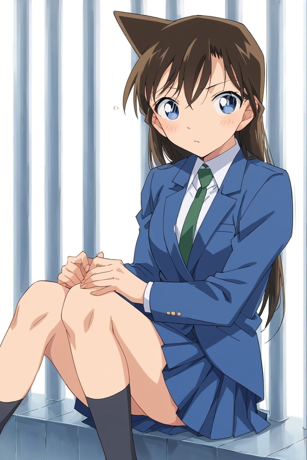 名探偵コ〇ン蘭 拉致られ散った純潔 涙の処女喪失SEX - サンプル画像 2