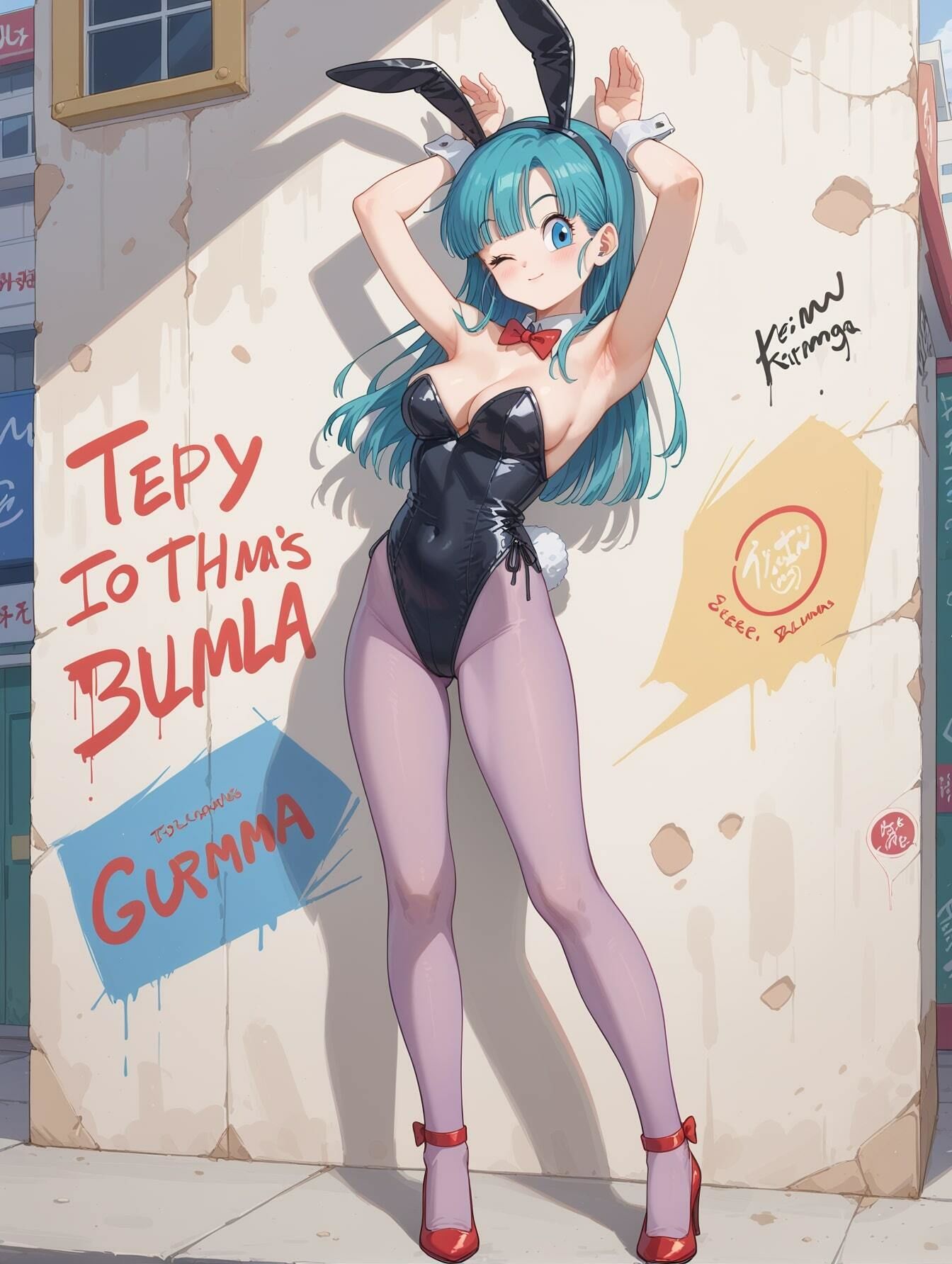 ドラゴンボールイラストエロ画像_メインヒロインでお色気担当なブルマちゃんのエッチな画像集！ - サンプル画像 6