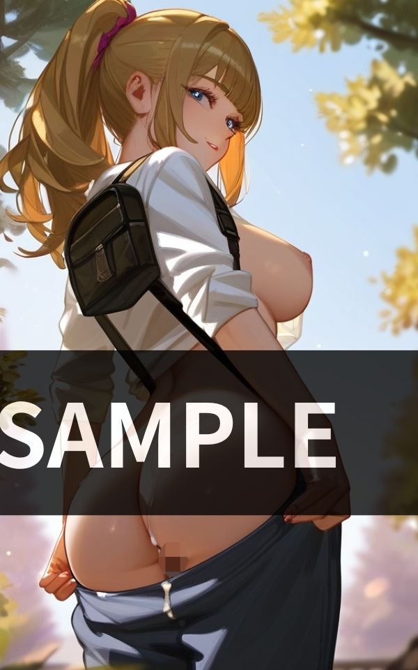 出会った山ガールの お尻に発射 - サンプル画像 3
