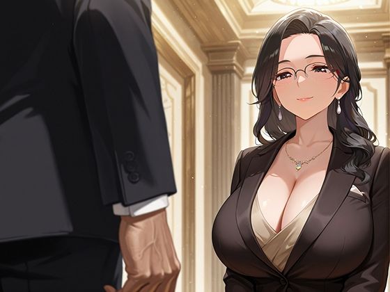 人妻寝取り倶楽部 人妻巨乳秘書 - サンプル画像 1