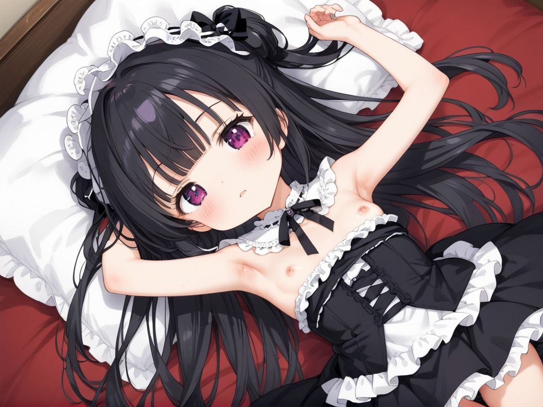 ロリィタメイド 初めてのご奉仕 - サンプル画像 1