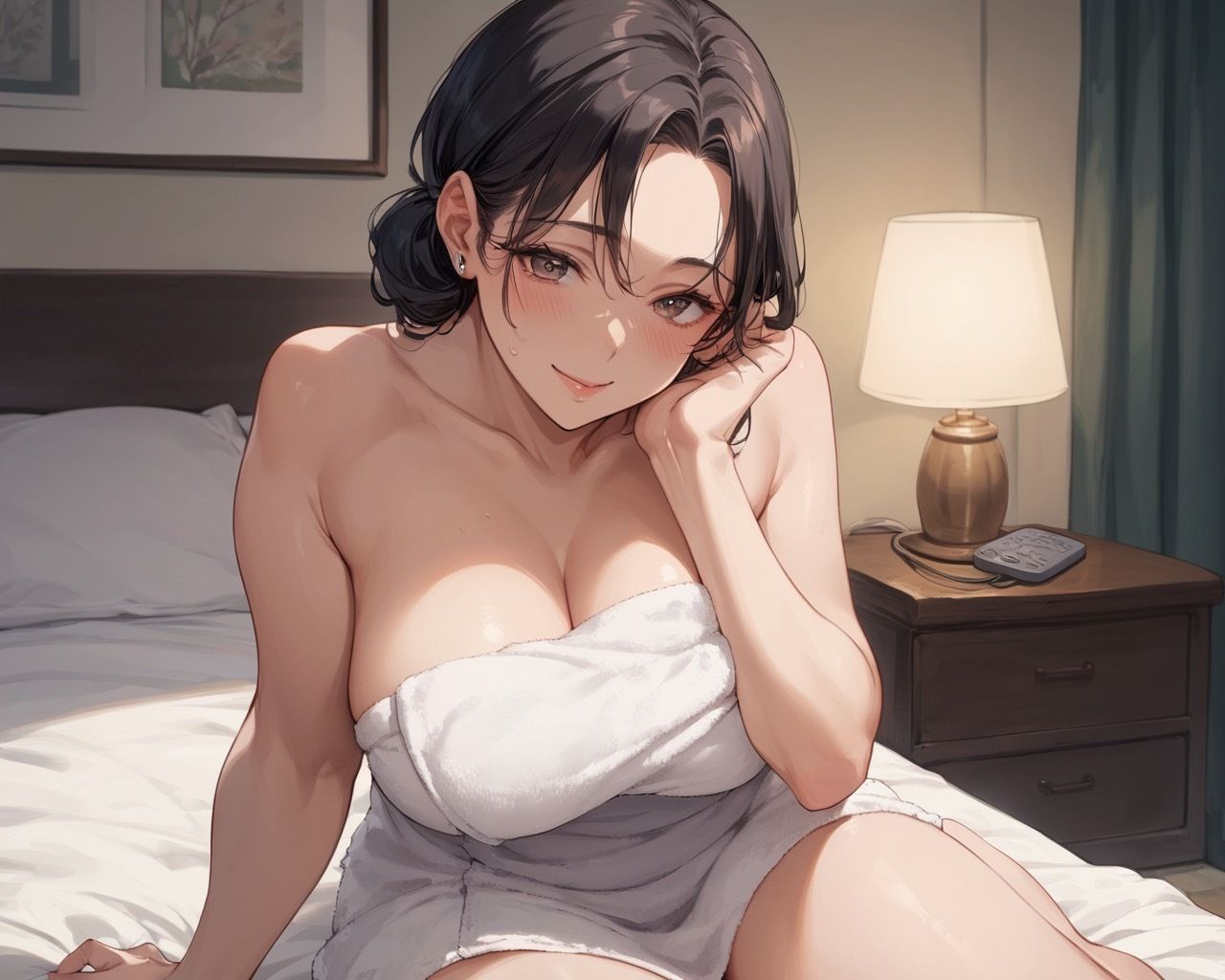 俺専用の肉便器にされた爆乳！人妻上司 - サンプル画像 6