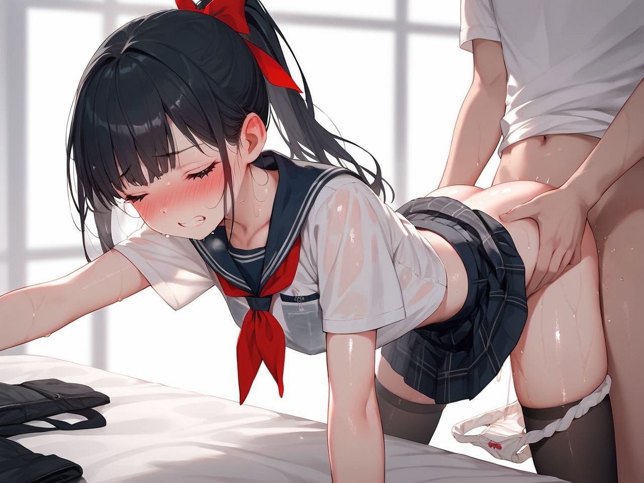 清楚で真面目な学級委員と放課後エッチし放題 - サンプル画像 1