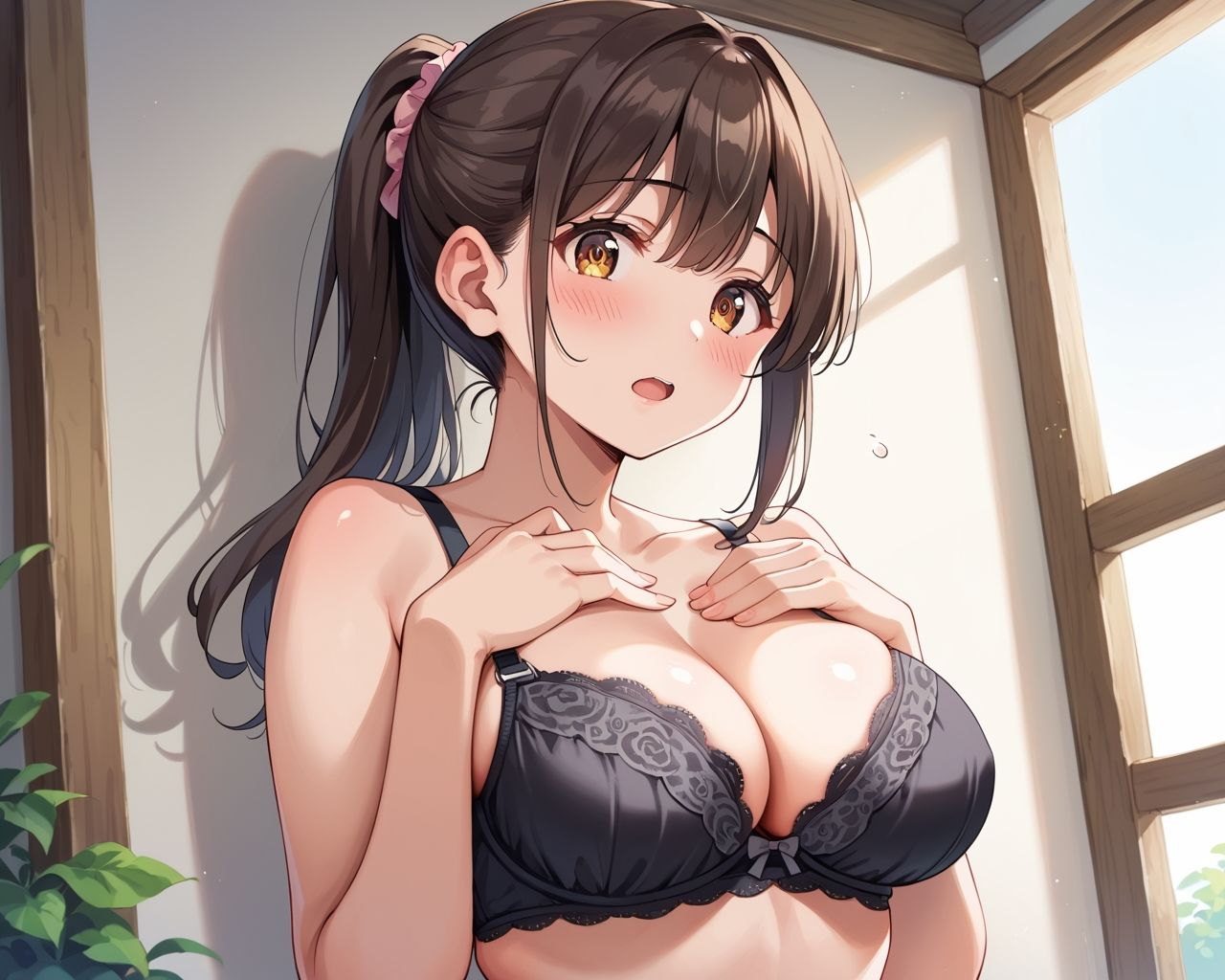 クラス1の巨乳ちゃんを乱交パーティでイかせてみた - サンプル画像 1