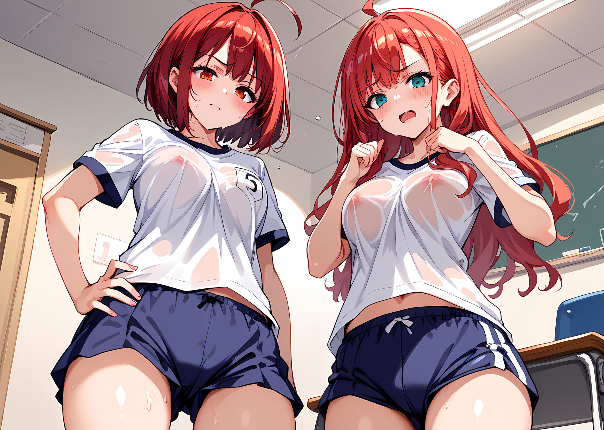 体操服でエッチ - サンプル画像 2