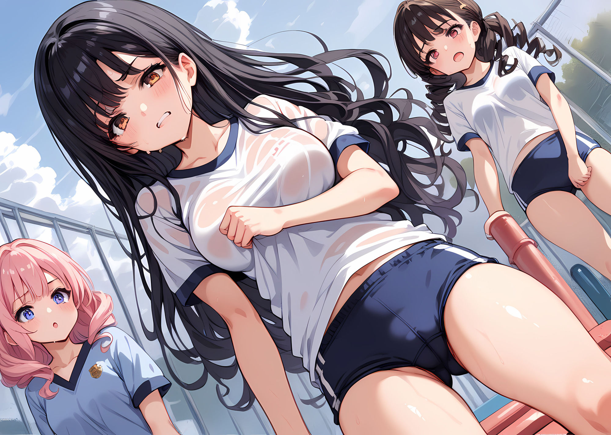 体操服でエッチ3 - サンプル画像 1
