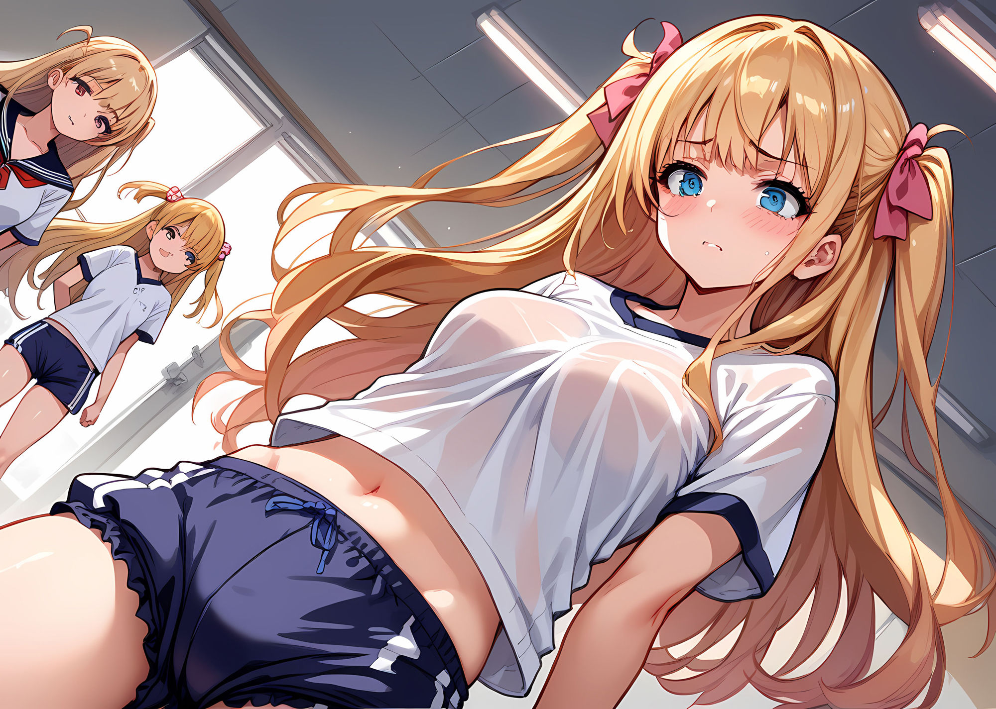 体操服でエッチ3 - サンプル画像 2