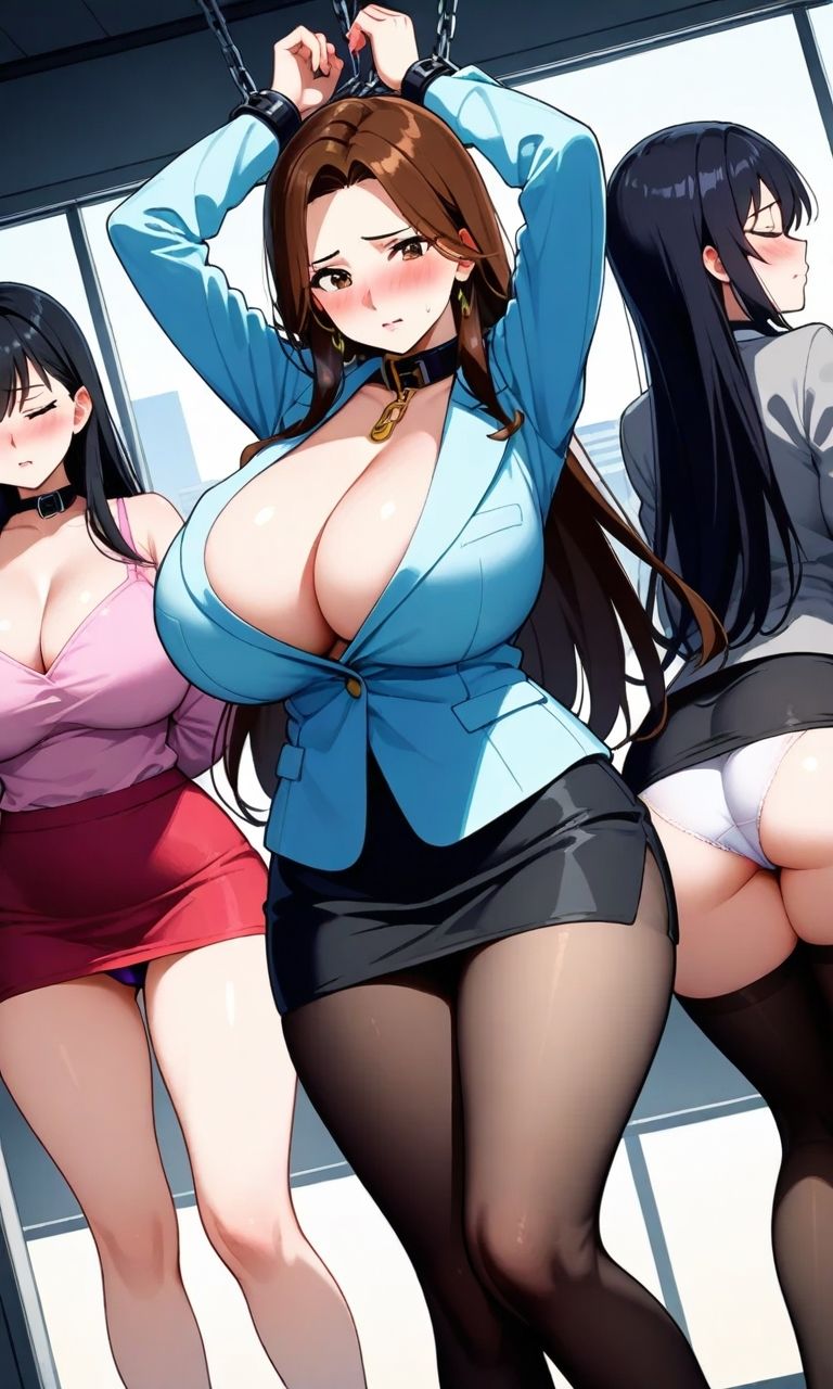 【微エロ】フェチコレVol.31 吊り上げ拘束されて辱められる巨乳ブルマ人妻たち【総枚数250枚】 - サンプル画像 7