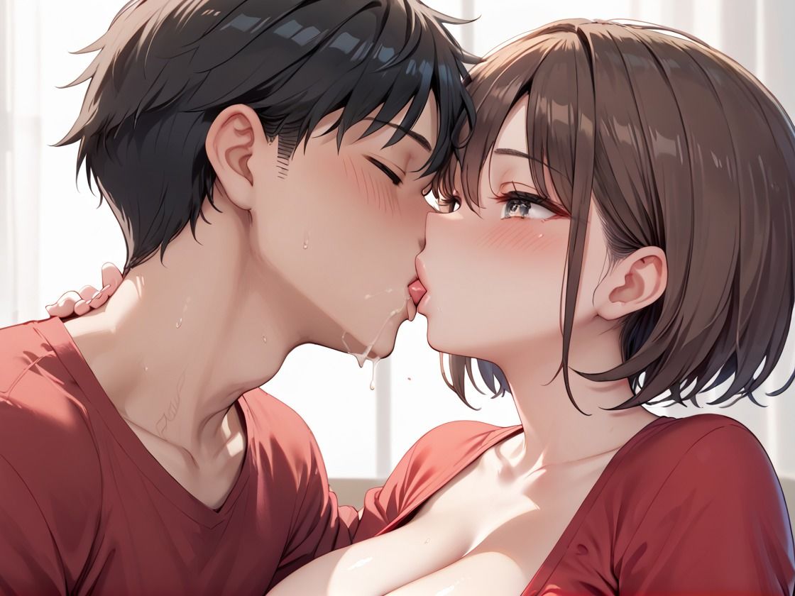 同僚の出張中に同僚の若妻と不倫孕ませセックス - サンプル画像 3