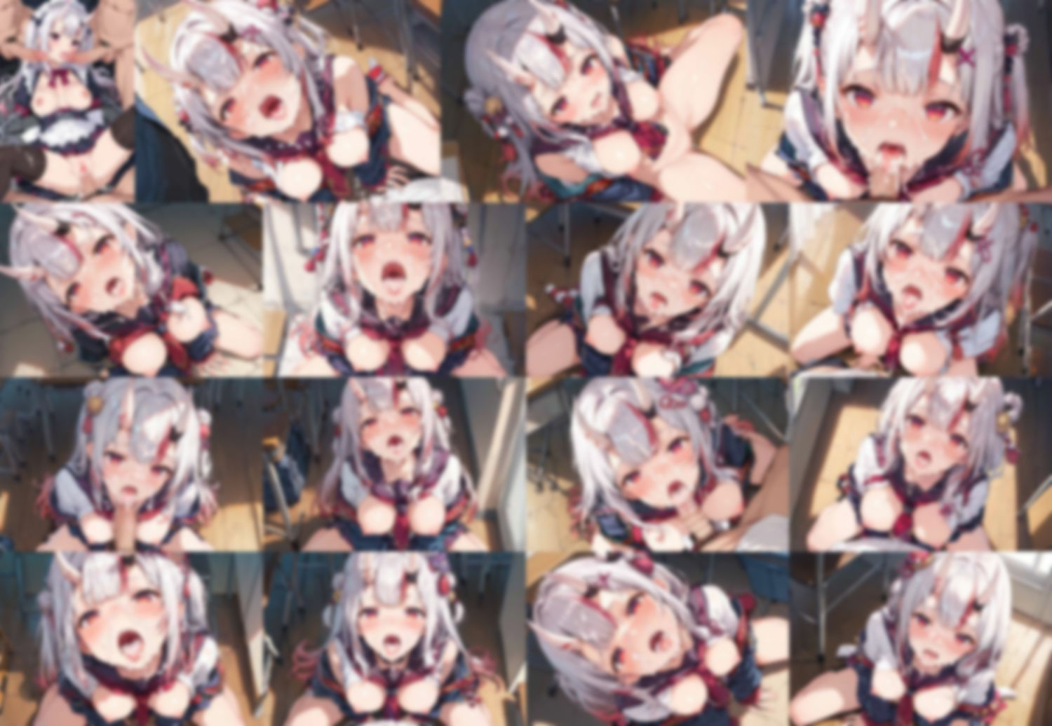 ぶっかけ性奴●百鬼あやめ - サンプル画像 10