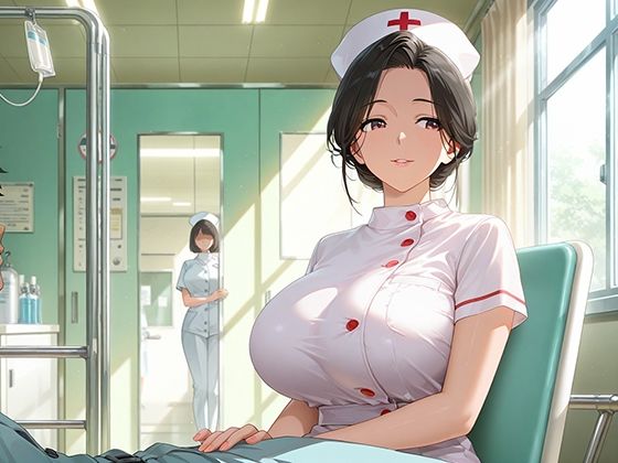 人妻寝取り倶楽部 人妻爆乳ナースに性処理をお願いして寝とったお話 - サンプル画像 1