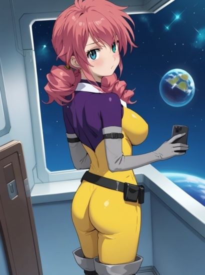 機動戦士ガンダム00のフェルト・グレイスから送られてきた自撮り写真 - サンプル画像 1