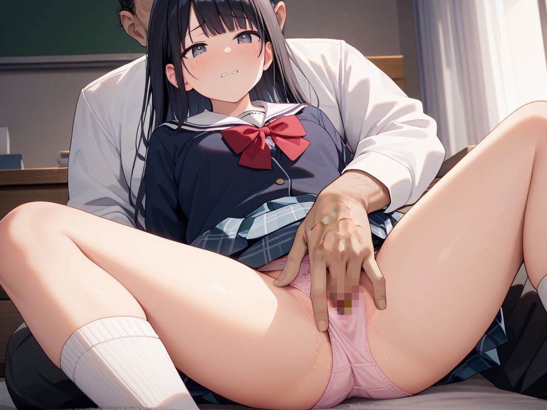 キツマン女子校生をデカマラで調教してやった - サンプル画像 3