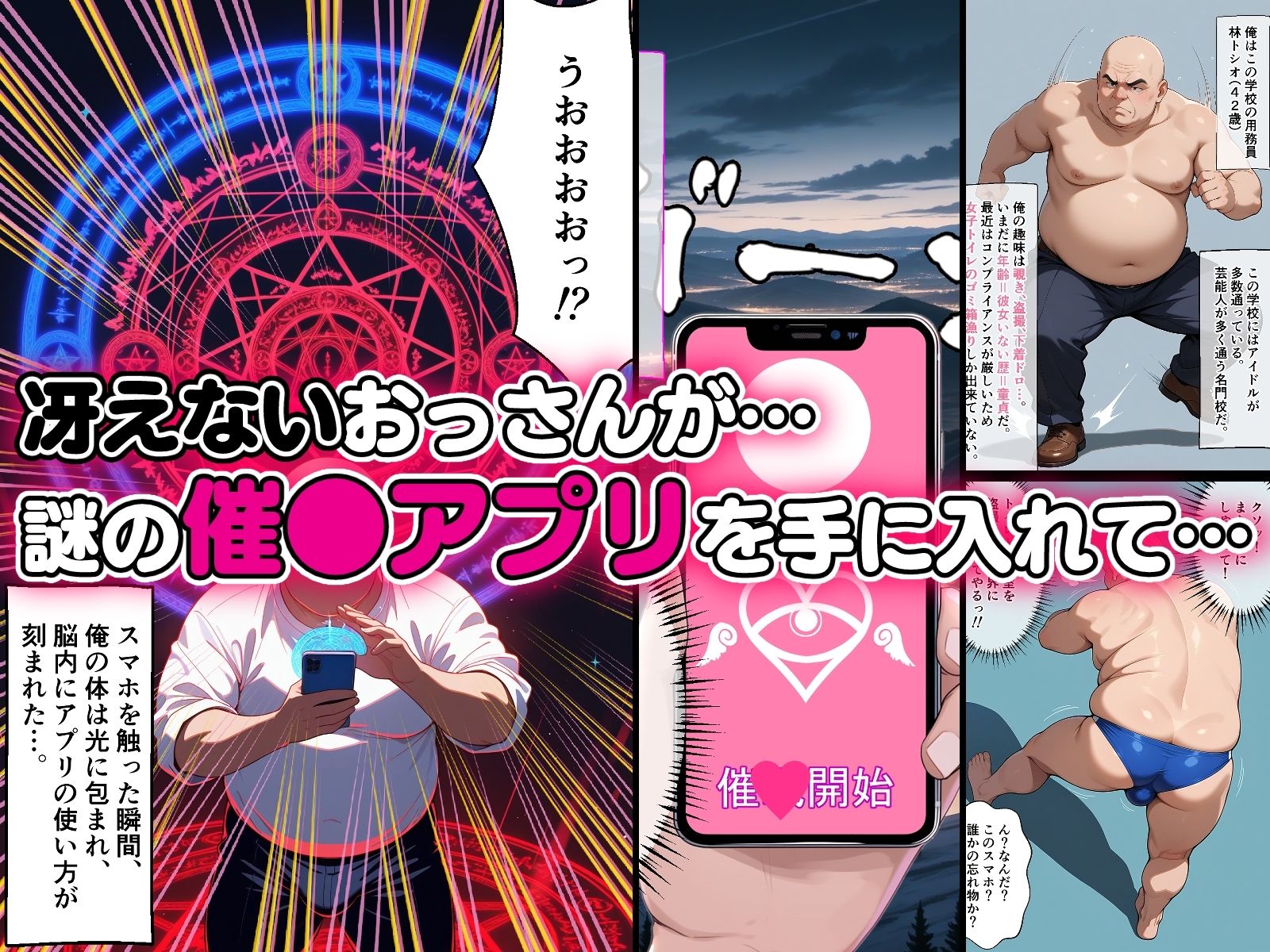 学園のアイドル3人を催〇アプリで寝取って孕ませてみた 篠〇広 葛〇リーリヤ 姫〇莉波 - サンプル画像 2