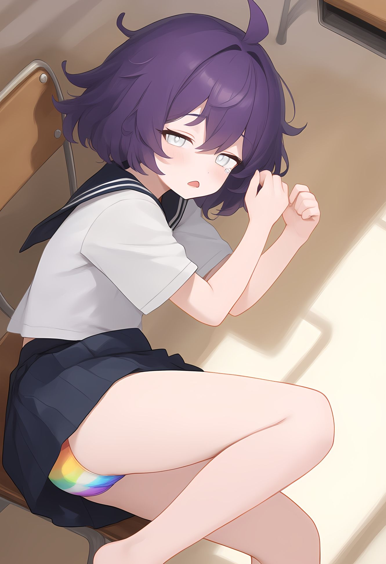 制服？いいえ、パンツガみたいのです - サンプル画像 6