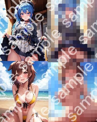 【ホ◯ライブ No.01】tsuna CGイラスト集 - サンプル画像 6