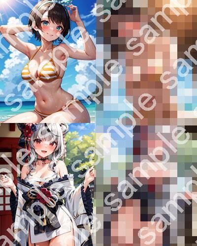 【ホ◯ライブ No.01】tsuna CGイラスト集 - サンプル画像 9